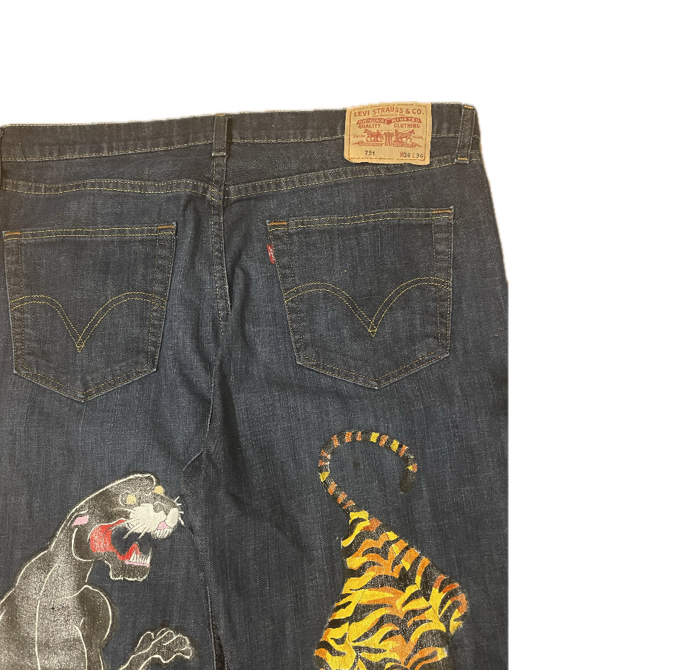 Wild Cats Levi's denim