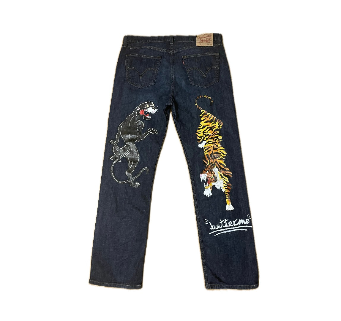 Wild Cats Levi's denim